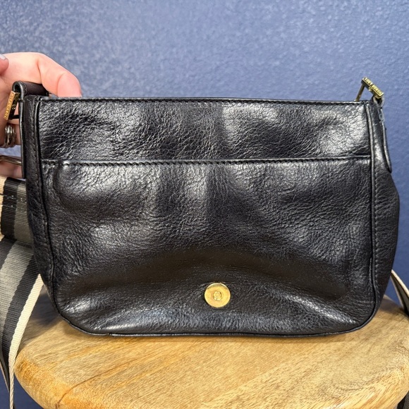 Tory Burch Screwhead Black Crossbody Bag with Mixed Metal Hardware - Picture 8 of 11